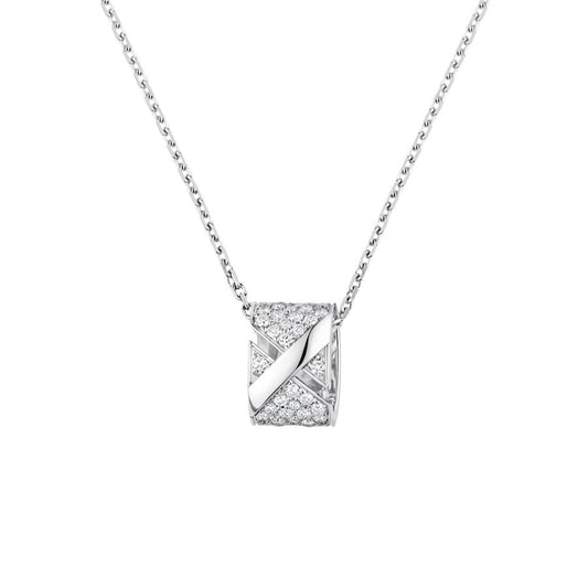 [⭐Novea]LIENS EVIDENCE DIAMOND PAVED NECKLACE