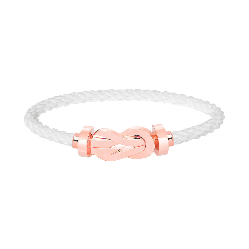 [⭐Novea]CHANCE LARGE 8 FIGURE BUCKLE NO DIAMOND BRACELET ROSE GOLD