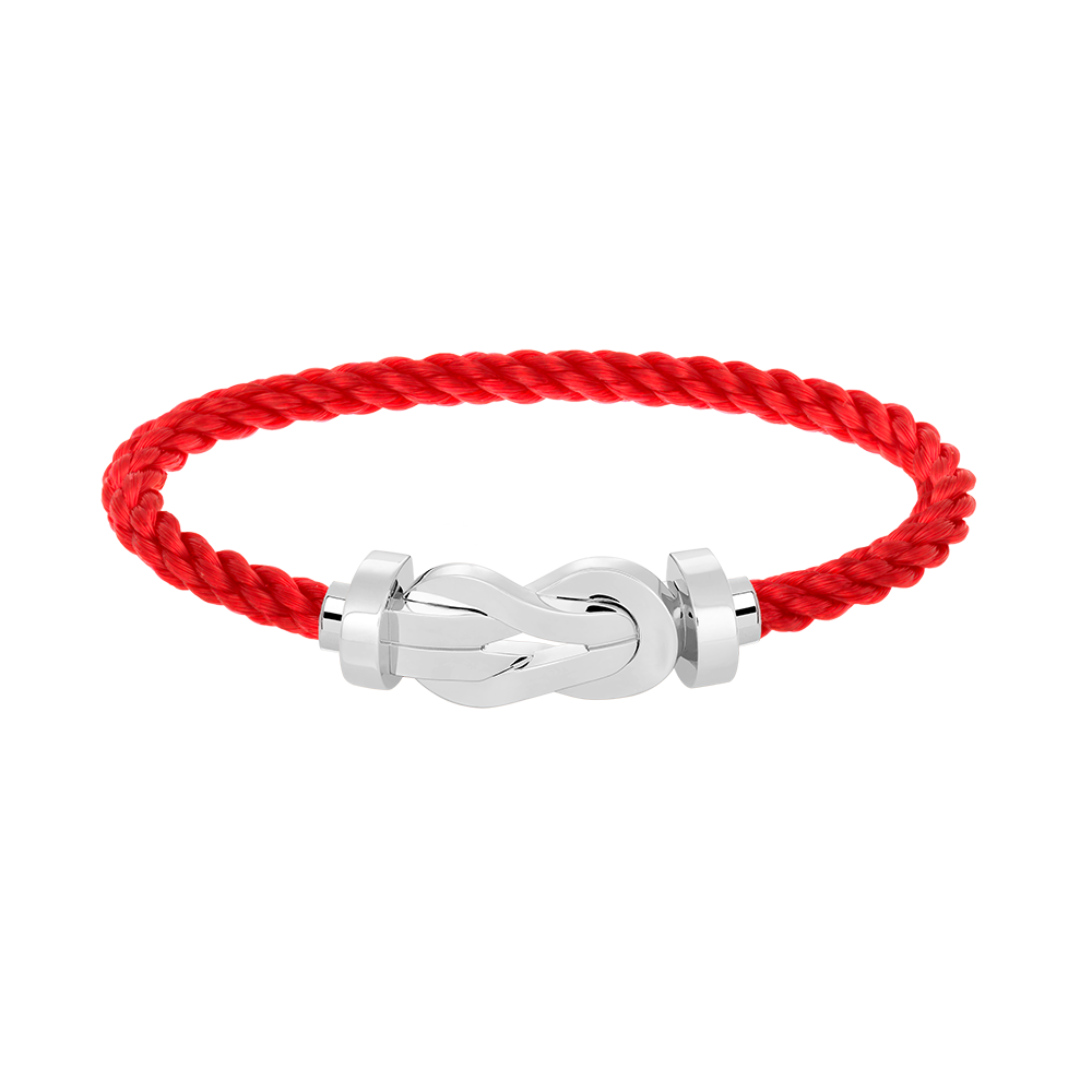 [⭐Novea]CHANCE LARGE 8 FIGURE BUCKLE NO DIAMOND BRACELET SILVER