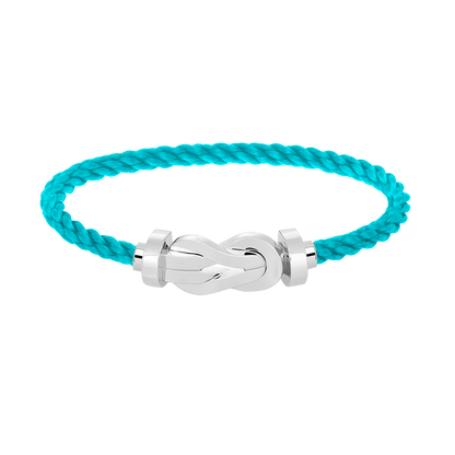[⭐Novea]CHANCE LARGE 8 FIGURE BUCKLE NO DIAMOND BRACELET SILVER