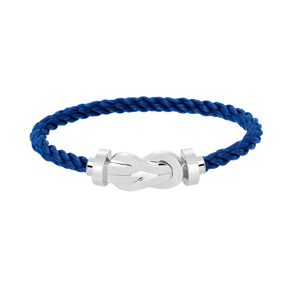 [⭐Novea]CHANCE LARGE 8 FIGURE BUCKLE NO DIAMOND BRACELET SILVER