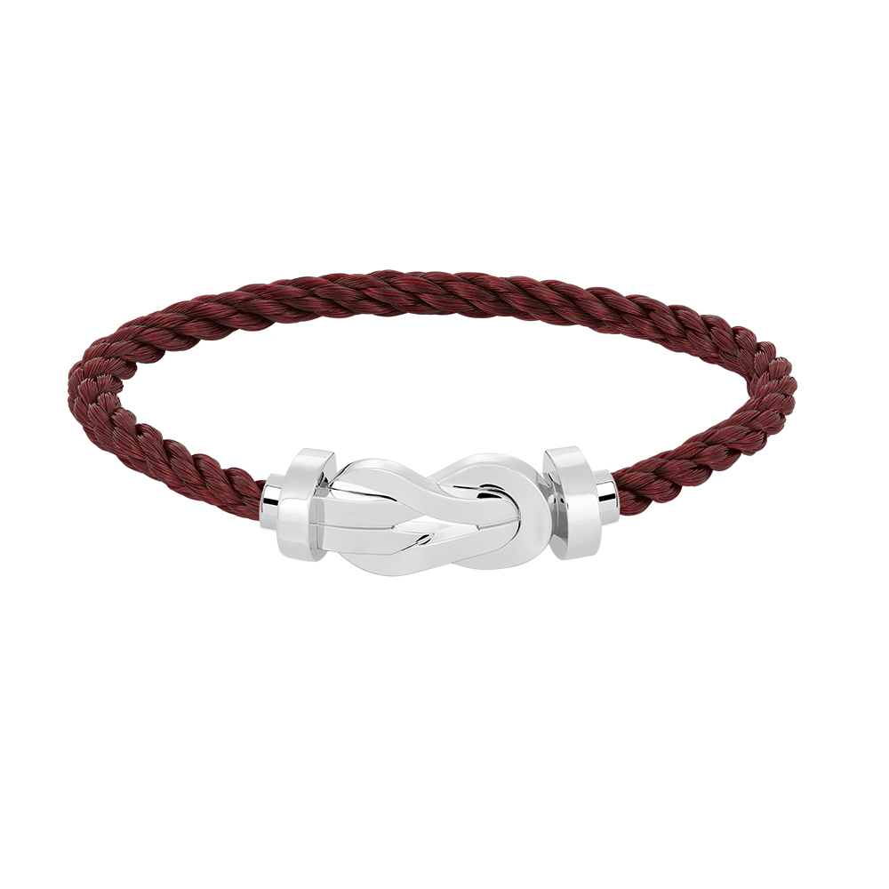 [⭐Novea]CHANCE LARGE 8 FIGURE BUCKLE NO DIAMOND BRACELET SILVER