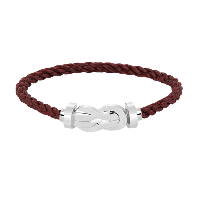 [⭐Novea]CHANCE LARGE 8 FIGURE BUCKLE NO DIAMOND BRACELET SILVER