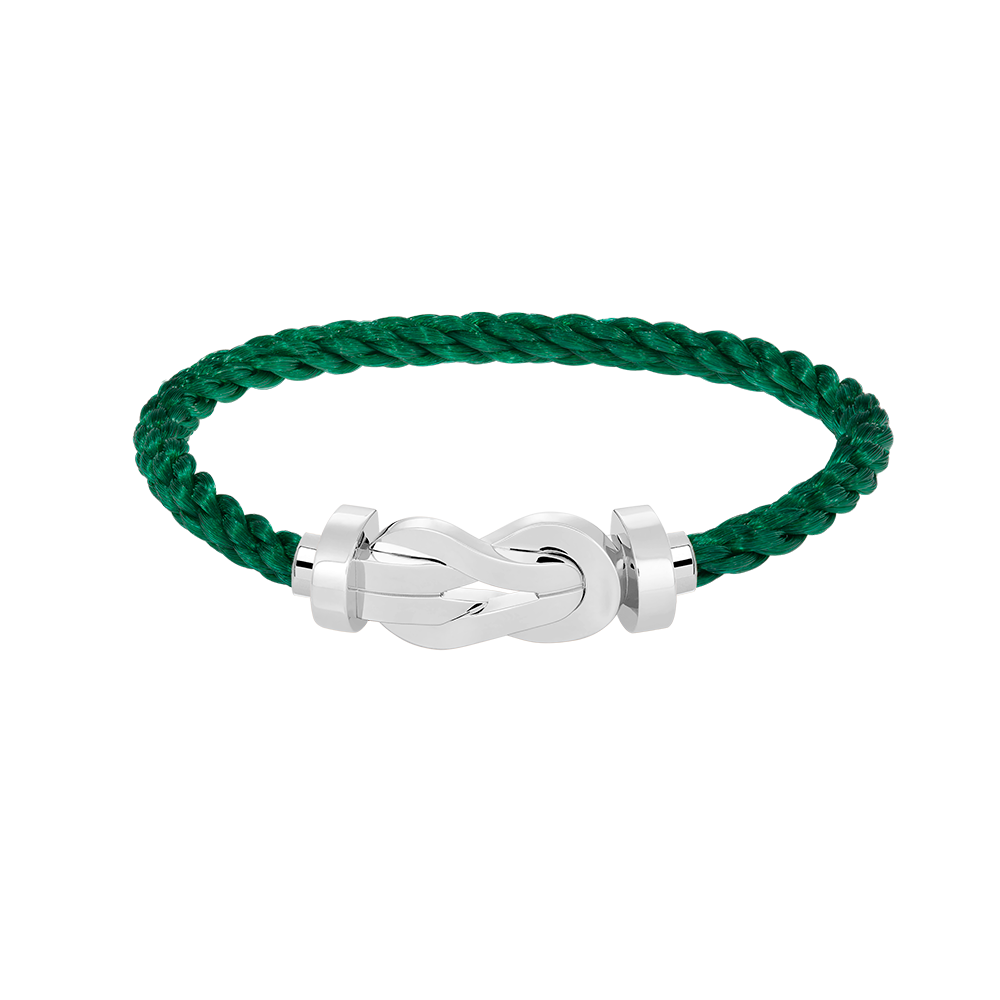 [⭐Novea]CHANCE LARGE 8 FIGURE BUCKLE NO DIAMOND BRACELET SILVER