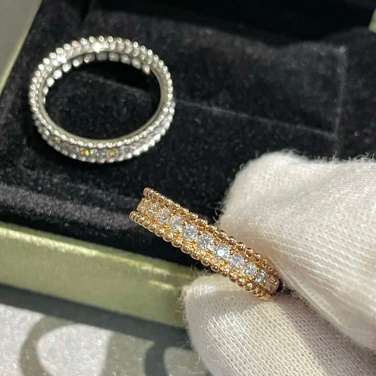 [⭐Novea]PERLEE DIAMOND SILVER RING