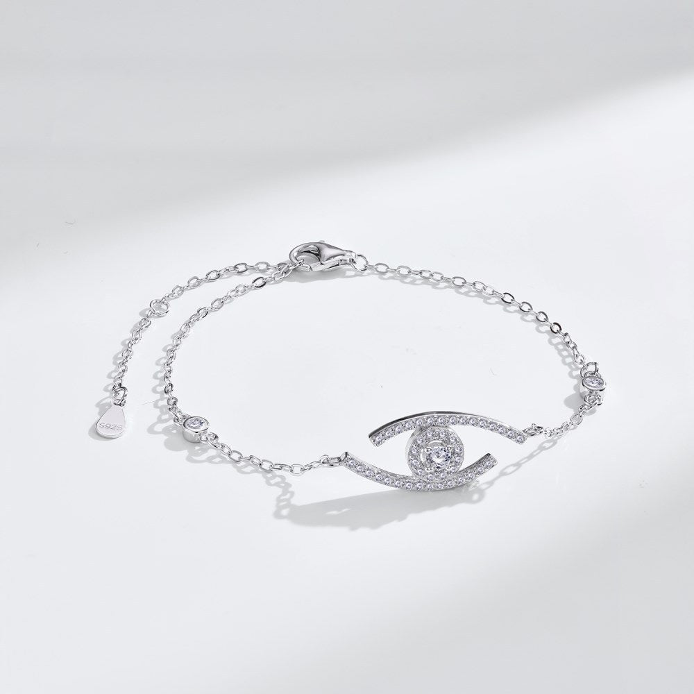 [⭐Novea]Demo Eye Pave-Set Diamond Bracelet
