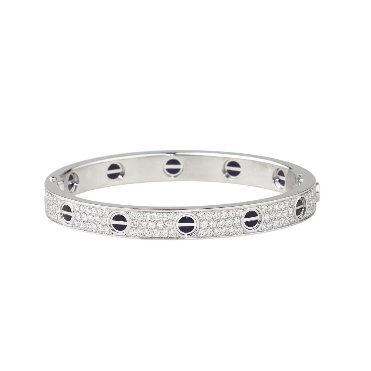 [⭐Novea]LOVE BRACELET 6.1MM DIAMOND-PAVED CERAMIC