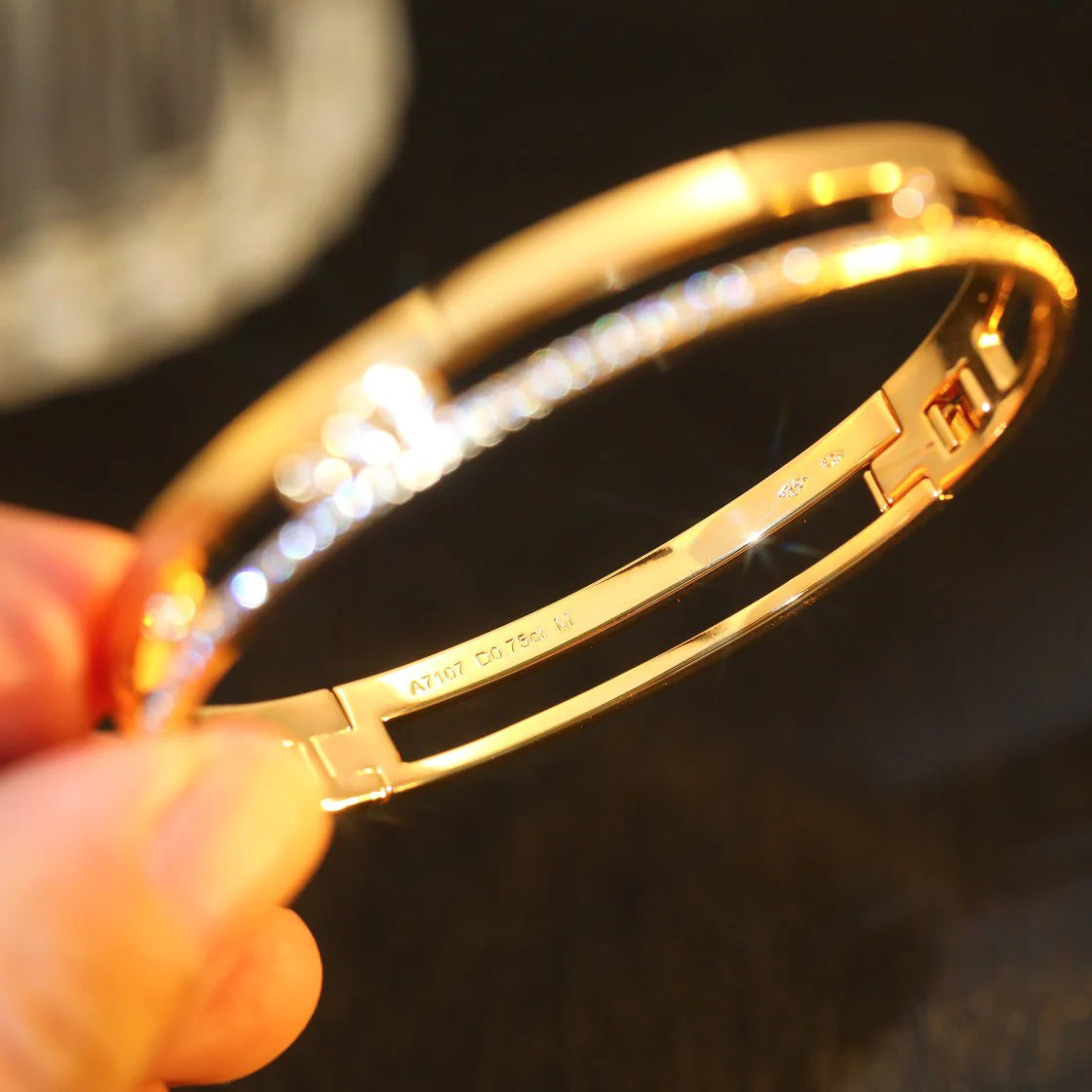 [⭐Novea]Move Romane Diamond Bangle Bracelet