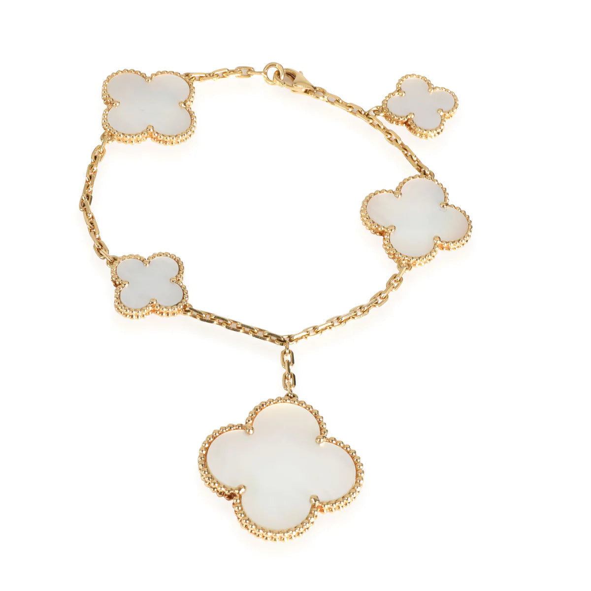 [⭐Novea]MAGIC CLOVER MOP GOLD BRACELET 5 MOTIFS