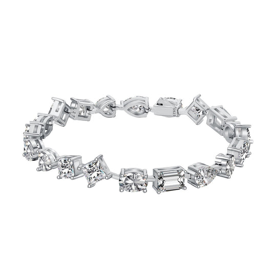 [Lucky Jewelry]Unique Exquisite Multi Cut Daily Bracelet