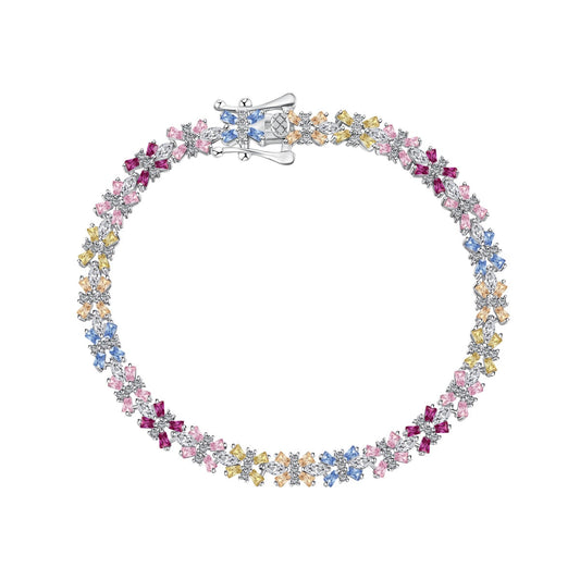 [Lucky Jewelry]Unique Colorful Butterfly Shape Party Bracelet