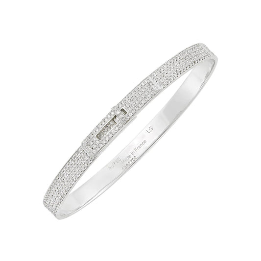 [⭐Novea]HM KELLY BRACELET IN SILVER AND FULL PAVE DIAMOND