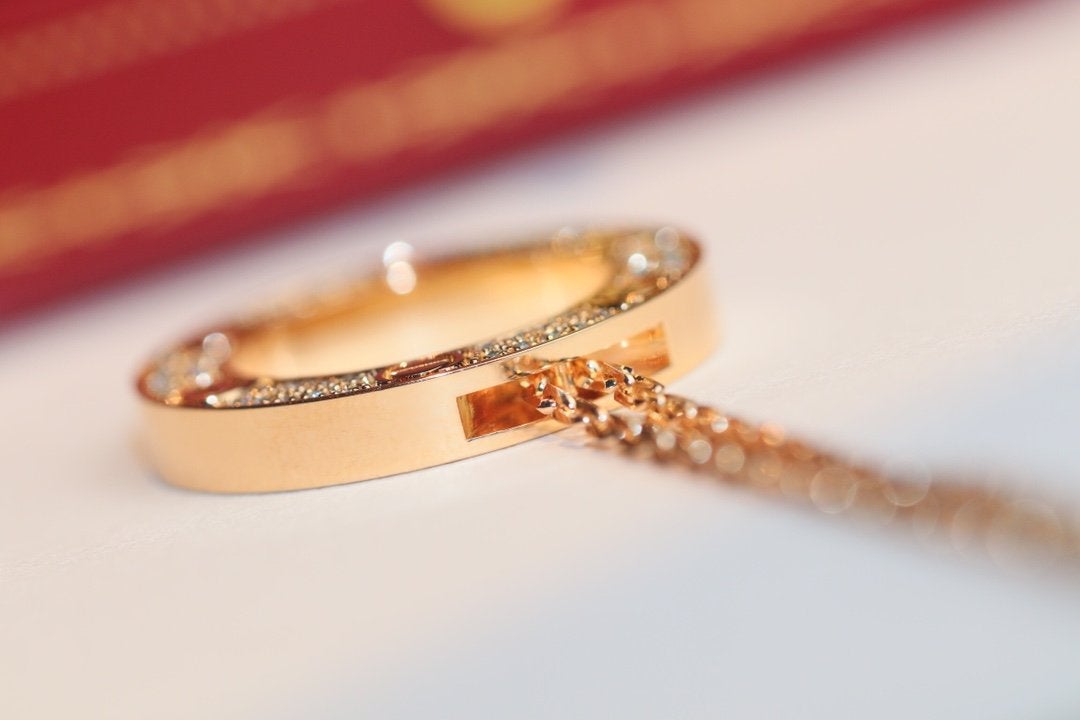 [⭐Novea]LOVE NECKLACE ADJUSTABLE ROSE GOLD