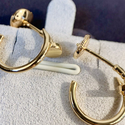 [⭐Novea]JUSTE EARRINGS PINK GOLD