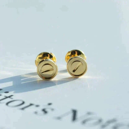 [⭐Novea]LOVE EARRINGS GOLD 10MM