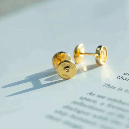 [⭐Novea]LOVE EARRINGS GOLD 10MM