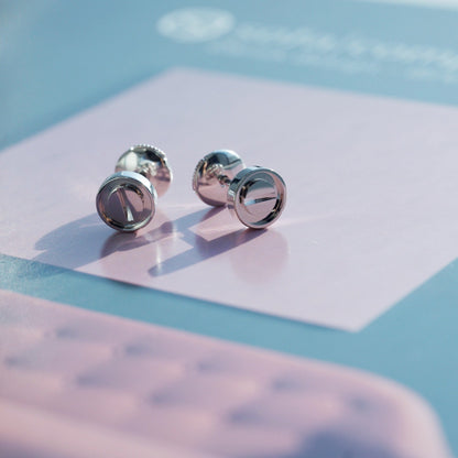 [⭐Novea]LOVE EARRINGS SILVER 10MM