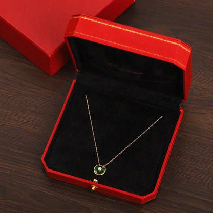 [⭐Novea]AMULETTE GOLD MALACHITE NECKLACE