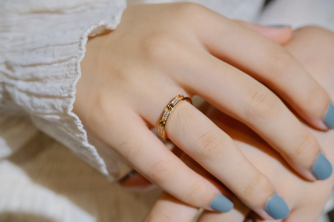 [⭐Novea]LOVE RING 2.65MM DIAMOND