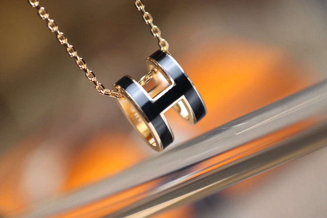 [⭐Novea]POP H PEDANT PINK GOLD