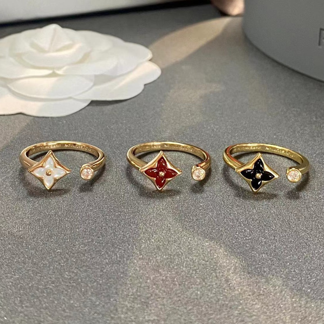 [⭐Novea]STAR 1 DIAMOND OPEN RING