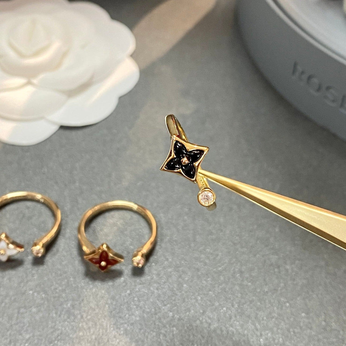 [⭐Novea]STAR 1 DIAMOND OPEN RING