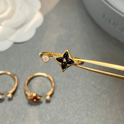 [⭐Novea]STAR 1 DIAMOND OPEN RING