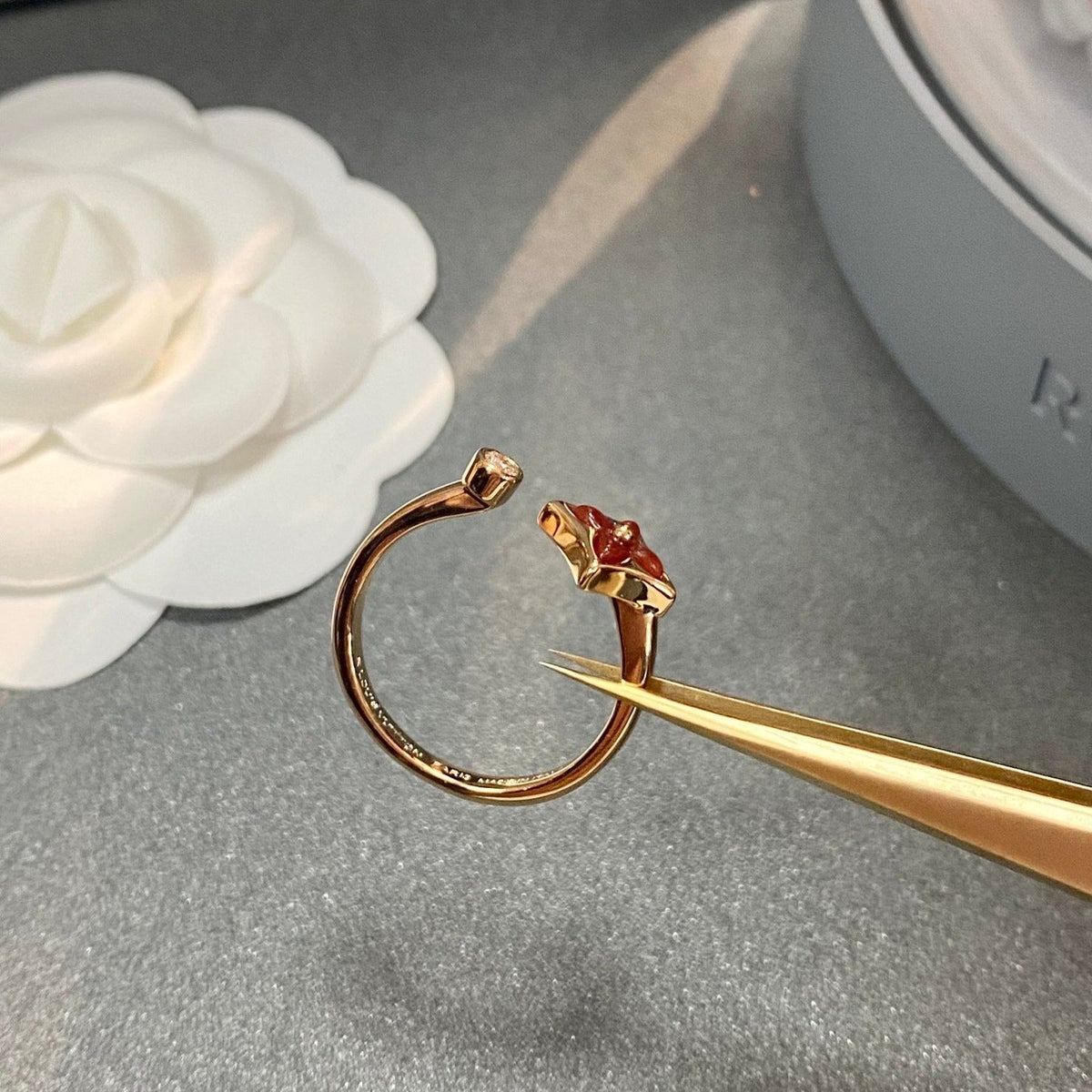 [⭐Novea]STAR 1 DIAMOND OPEN RING