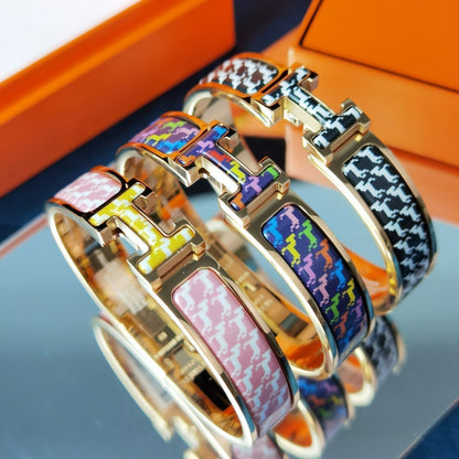 [⭐Novea]H HORSE BRACELET 12MM