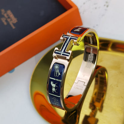 [⭐Novea]H COUVERTURES DARK BLUE BRACELET