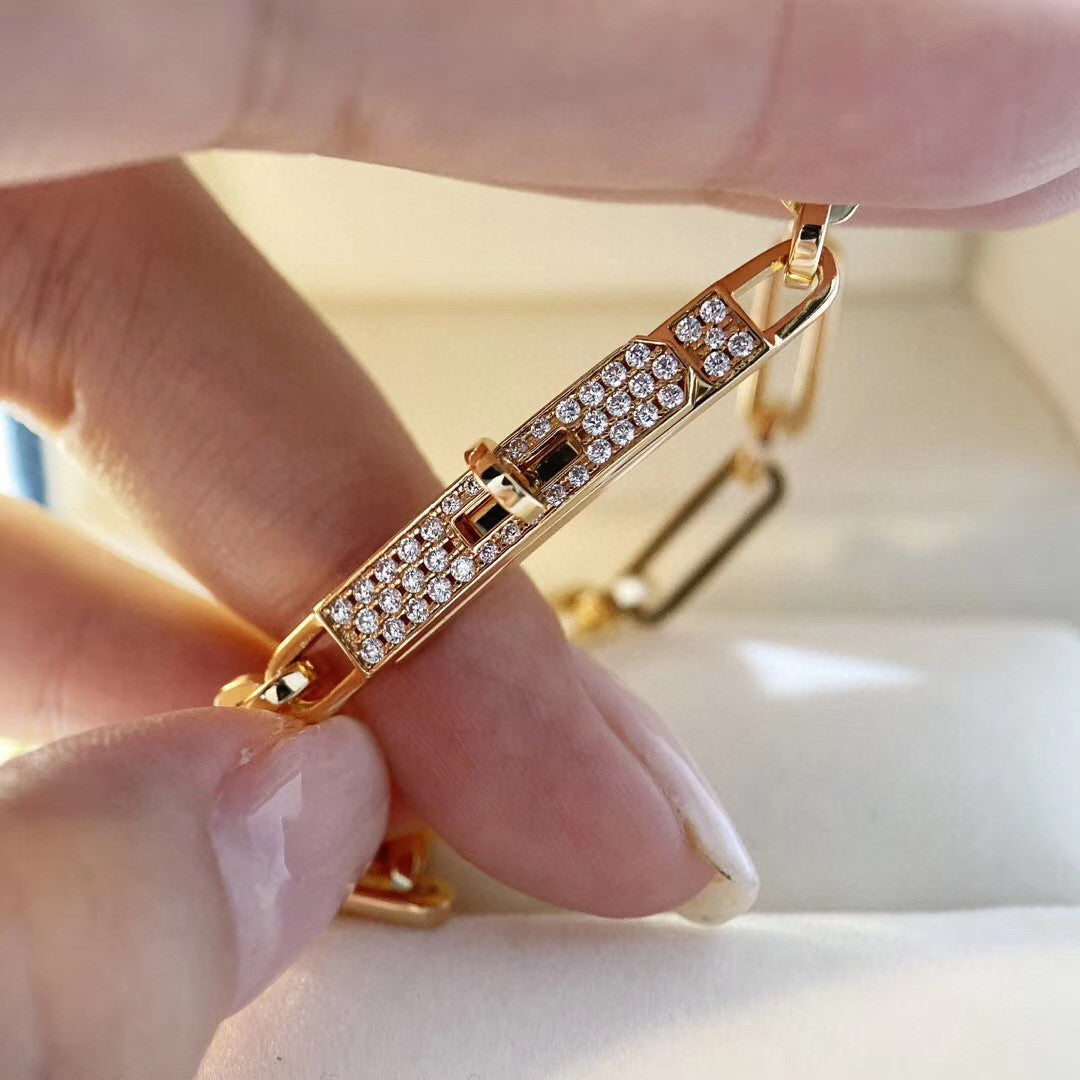 [⭐Novea]CHAINE BRACELET SMALL MODEL DIAMOND