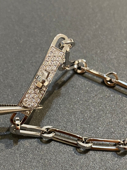[⭐Novea]CHAINE BRACELET SMALL MODEL DIAMOND