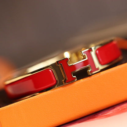 [⭐Novea]H BRACELET 12MM GOLD