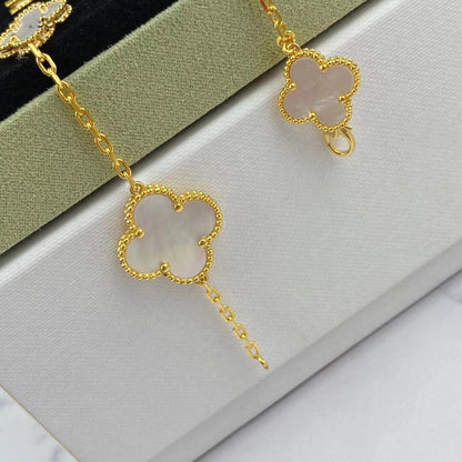 [⭐Novea]MAGIC CLOVER MOP GOLD BRACELET 5 MOTIFS