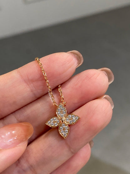 [⭐Novea]STAR DIAMOND NECKALCE