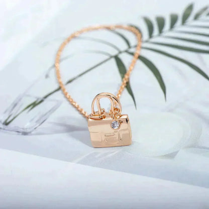 [⭐Novea]AMULETTE PEDANT ROSE GOLD NECKLACE
