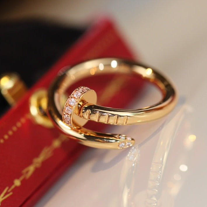 [⭐Novea]JUSTE RING 2.65MM GOLD DIAMOND