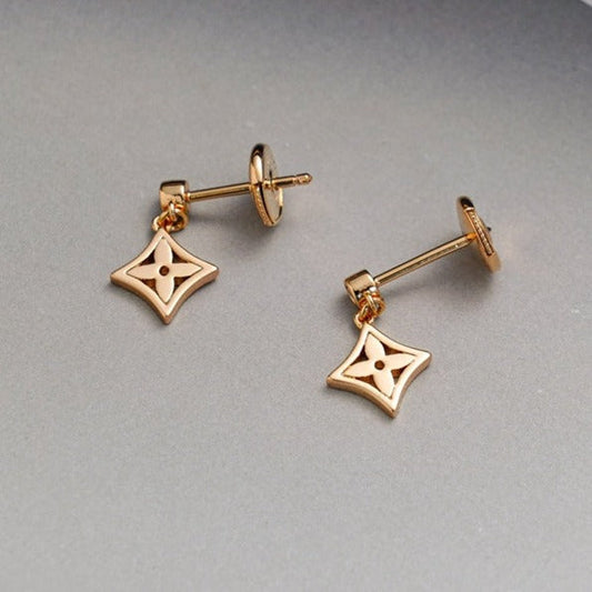 [⭐Novea]STAR EARRINGS GOLD