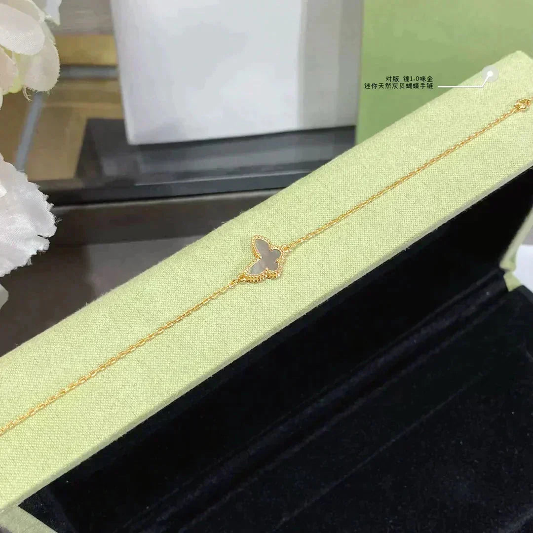[⭐Novea]BUTTERFLY DARK MOP BUTTERFLY BRACELET