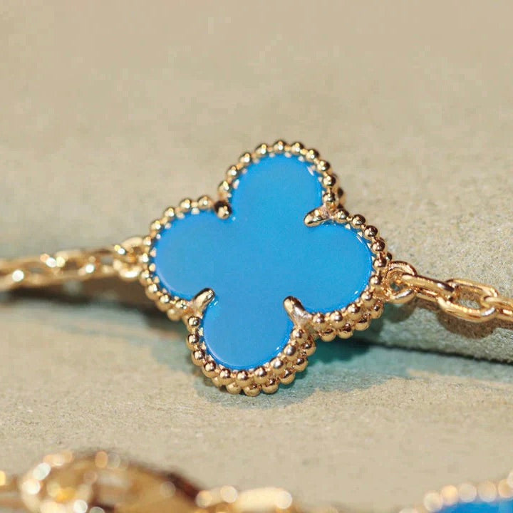 [⭐Novea]CLOVER 20 MOTIFS TURQUOISE GOLD