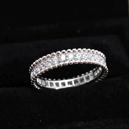 [⭐Novea]PERLEE DIAMOND SILVER RING