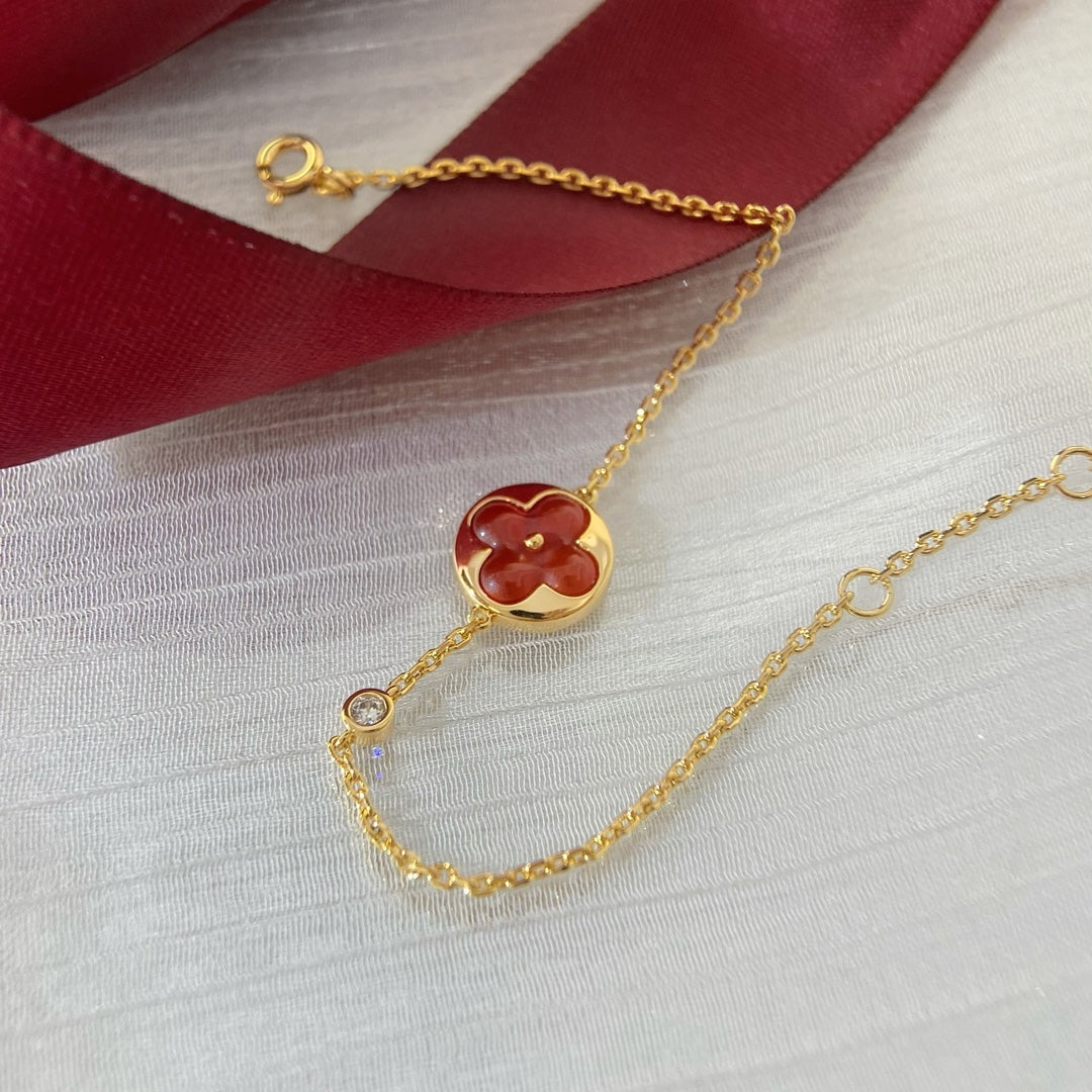[⭐Novea]SUN PEDANT CARNELIAN BRACELET