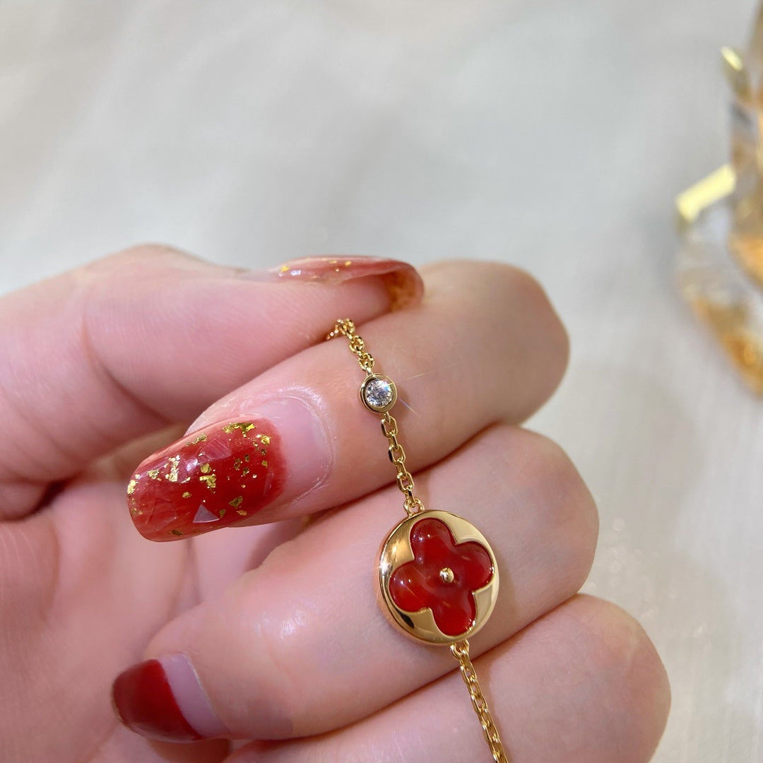 [⭐Novea]SUN PEDANT CARNELIAN BRACELET