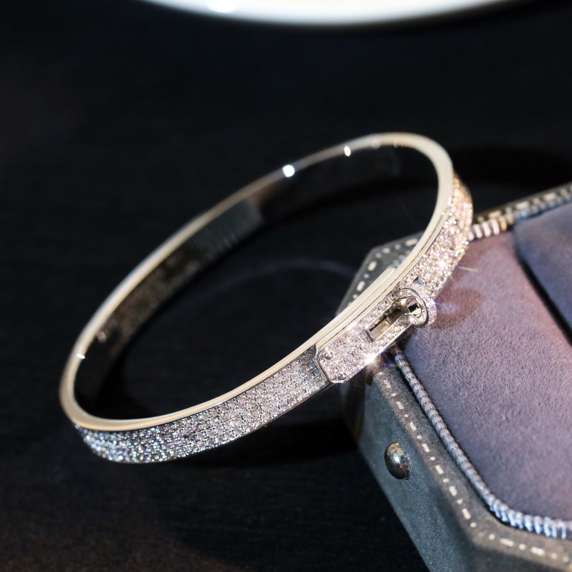 [⭐Novea]KELLY BRACELET DIAMOND PAVED