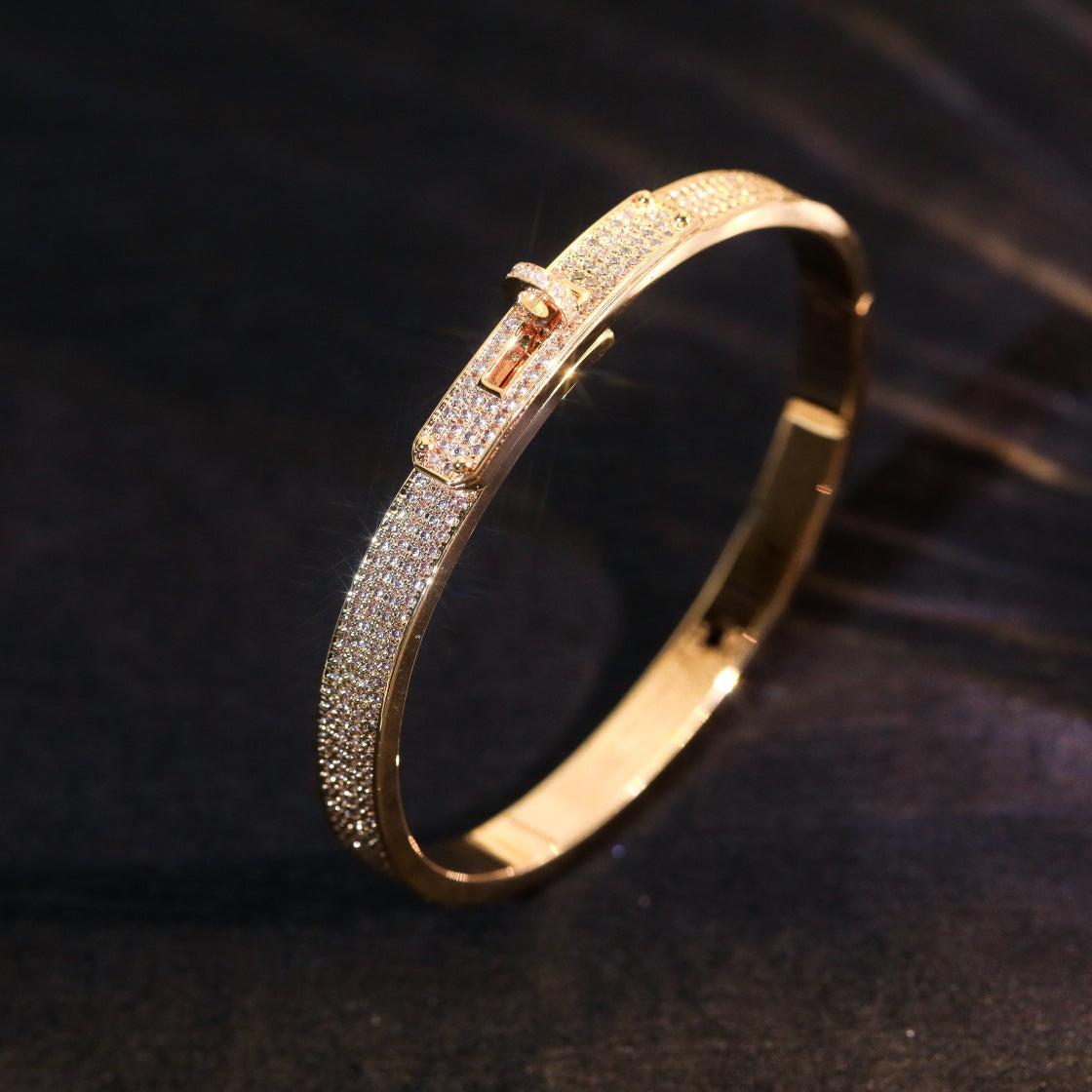 [⭐Novea]KELLY BRACELET DIAMOND PAVED