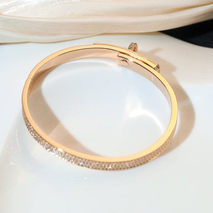 [⭐Novea]KELLY BRACELET DIAMOND PAVED