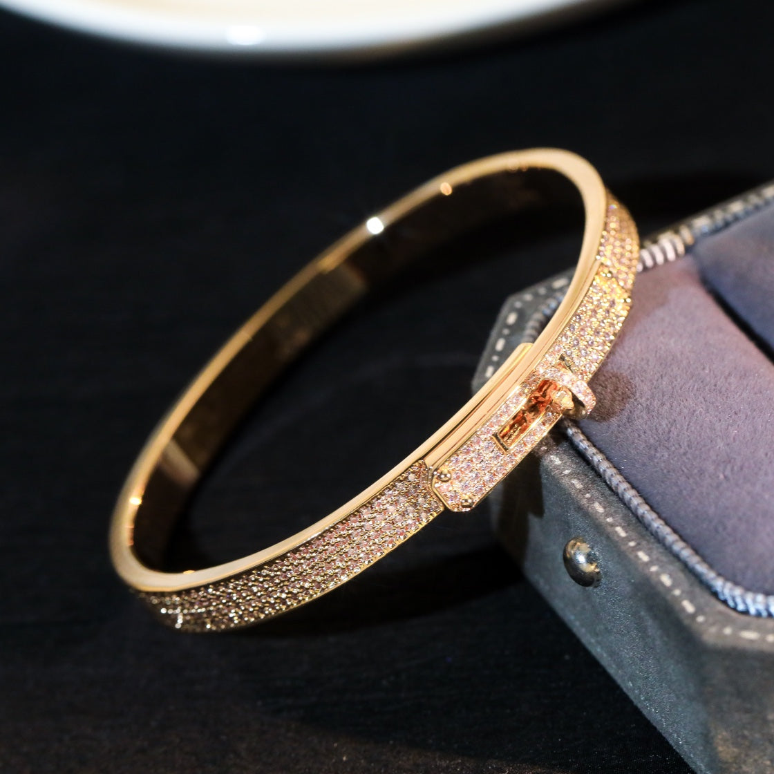 [⭐Novea]KELLY BRACELET DIAMOND PAVED