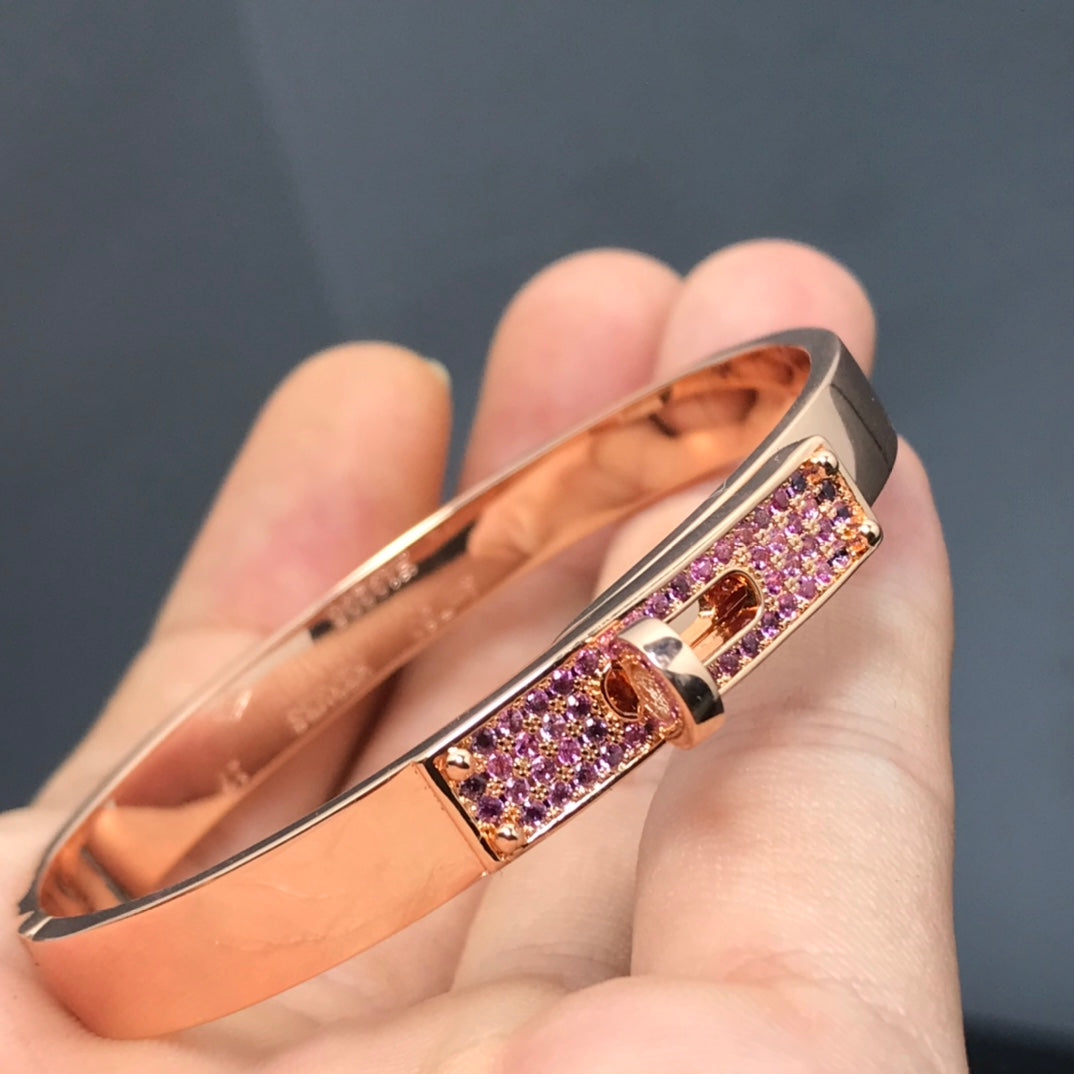[⭐Novea]KELLY BRACELET PINK DIAMOND