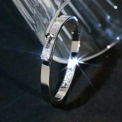 [⭐Novea]KELLY SILVER DIAMOND BRACELET
