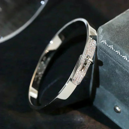 [⭐Novea]KELLY SILVER DIAMOND BRACELET